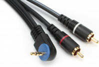 Mogami 3.5S-2R-3Ft - Кабель Y-адаптер угловой мини-джек стерео 3.5мм - 2хRCA, 0.9м, чёрный в магазине для музыкантов Рок-н-Ролл Mogami 3.5S-2R-3Ft - Кабель Y-адаптер угловой мини-джек стерео 3.5мм - 2хRCA, 0.9м, чёрный в магазине для музыкантов Рок-н-Ролл
