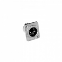 Amphenol AC3MMDZ - Разъем XLR панельный папа в магазине для музыкантов Рок-н-Ролл