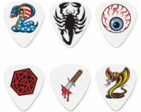 Dunlop BL116P1.0 Dirty Donny Series 2 - Набор медиаторов с оригинальной графикой 1 мм, 6 шт в магазине для музыкантов Рок-н-Ролл