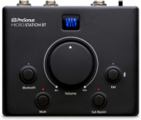 PreSonus MicroStation BT - контроллер управления студийным мониторами, Bluetooth приёмник в магазине для музыкантов Рок-н-Ролл PreSonus MicroStation BT - контроллер управления студийным мониторами, Bluetooth приёмник в магазине для музыкантов Рок-н-Ролл