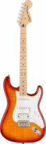 FENDER SQUIER Affinity Stratocaster FMT HSS MN SSB - электрогитара, цвет санберст в магазине для музыкантов Рок-н-Ролл FENDER SQUIER Affinity Stratocaster FMT HSS MN SSB - электрогитара, цвет санберст в магазине для музыкантов Рок-н-Ролл