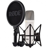 RODE NT1 SIGNATURE WHITE - студийный кардиоидный конденсаторный микрофон, цвет белый в магазине для музыкантов Рок-н-Ролл RODE NT1 SIGNATURE WHITE - студийный кардиоидный конденсаторный микрофон, цвет белый в магазине для музыкантов Рок-н-Ролл