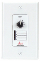 DBX ZC-3-US - настенный контроллер. Выбор 4 источников/зон. Подключение Cat5, 2xRJ45 в магазине для музыкантов Рок-н-Ролл DBX ZC-3-US - настенный контроллер. Выбор 4 источников/зон. Подключение Cat5, 2xRJ45 в магазине для музыкантов Рок-н-Ролл