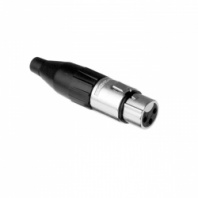 Amphenol AC3F - Разъем XLR кабельный мама , 3 контакта, штекер, штампованные контакт в магазине для музыкантов Рок-н-Ролл