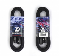 AuraSonics XMXF-3B - кабель микрофонный XLR(F)-XLR(M), 3м, 24AWG, 0.23мм², черный в магазине для музыкантов Рок-н-Ролл AuraSonics XMXF-3B - кабель микрофонный XLR(F)-XLR(M), 3м, 24AWG, 0.23мм², черный в магазине для музыкантов Рок-н-Ролл