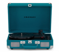 CROSLEY CRUISER PLUS Teal - Виниловый проигрыватель c двухсторонним Bluetooth в магазине для музыкантов Рок-н-Ролл