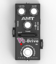 AMT VtD-2 Vt-Drive mini - Гитарная педаль перегруза в магазине для музыкантов Рок-н-Ролл AMT VtD-2 Vt-Drive mini - Гитарная педаль перегруза в магазине для музыкантов Рок-н-Ролл
