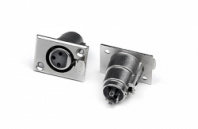 INVOTONE XLR3FB - разъем XLR 3Р, мама, блочный, корпус металл в магазине для музыкантов Рок-н-Ролл