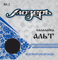 Мозеръ BA2 - Комплект струн для балалайки альт в магазине для музыкантов Рок-н-Ролл