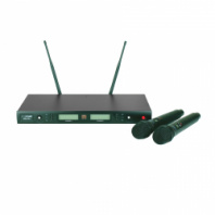INVOTONE WM-252 - беспроводная радиосистема с двумя ручными микрофонами, 650 МГц-690 МГц в магазине для музыкантов Рок-н-Ролл INVOTONE WM-252 - беспроводная радиосистема с двумя ручными микрофонами, 650 МГц-690 МГц в магазине для музыкантов Рок-н-Ролл