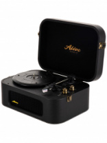 Alive Audio STORIES Glam Noir - Виниловый проигрыватель c Bluetooth в магазине для музыкантов Рок-н-Ролл