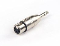AuraSonics XFJM3 - переходник XLR female-> Jack TRS 6,3мм male, до 50 В в магазине для музыкантов Рок-н-Ролл AuraSonics XFJM3 - переходник XLR female-> Jack TRS 6,3мм male, до 50 В в магазине для музыкантов Рок-н-Ролл