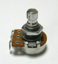 PARTS H20 - Потенциометр B250кОм  15мм.  д/эл. гит.(логарифмич., volume) в магазине для музыкантов Рок-н-Ролл