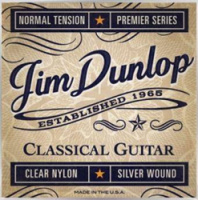 Dunlop DPV101 - струны для классич. гитары, прозрачный нейлон, серебряная обмотка в магазине для музыкантов Рок-н-Ролл