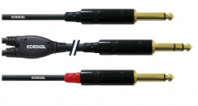 Cordial CFY 0,9 VPP - кабель 0,9 m стерео jack 6,3 mm x 2 моно jack 6,3 mm в магазине для музыкантов Рок-н-Ролл Cordial CFY 0,9 VPP - кабель 0,9 m стерео jack 6,3 mm x 2 моно jack 6,3 mm в магазине для музыкантов Рок-н-Ролл