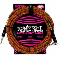 Ernie Ball 6471 - кабель инструментальный, оплетёный, 5,49м, прямой-угловой джеки, оранжевый в магазине для музыкантов Рок-н-Ролл Ernie Ball 6471 - кабель инструментальный, оплетёный, 5,49м, прямой-угловой джеки, оранжевый в магазине для музыкантов Рок-н-Ролл