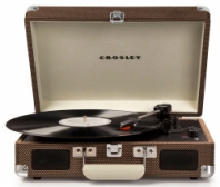 CROSLEY CRUISER DELUXE Tweed - Виниловый проигрыватель в магазине для музыкантов Рок-н-Ролл