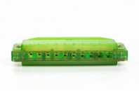 Hohner M1110G Translucent Green - гармошка губная детская, прозрачная зеленая в магазине для музыкантов Рок-н-Ролл Hohner M1110G Translucent Green - гармошка губная детская, прозрачная зеленая в магазине для музыкантов Рок-н-Ролл