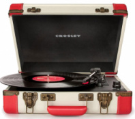 Crosley EXECUTIVE DELUXE Red & White - Виниловый проигрыватель в магазине для музыкантов Рок-н-Ролл