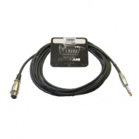 Invotone ACM1010S/BK - Микрофонный кабель, Джек 6,3 стерео <->XLR3M, длина 10 м (черный) в магазине для музыкантов Рок-н-Ролл Invotone ACM1010S/BK - Микрофонный кабель, Джек 6,3 стерео <->XLR3M, длина 10 м (черный) в магазине для музыкантов Рок-н-Ролл