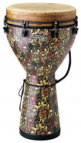 Remo DJ-0014-LM - джембе 14"х25", цвет Multi Mask в магазине для музыкантов Рок-н-Ролл Remo DJ-0014-LM - джембе 14"х25", цвет Multi Mask в магазине для музыкантов Рок-н-Ролл