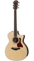 TAYLOR 414ce-R 400 Series - гитара электроакустическая, форма корпуса Grand Auditorium, кейс в магазине для музыкантов Рок-н-Ролл