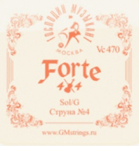Господин музыкант Vc-470 СОЛЬ - 4-ая струна для скрипки комплекта FORTE в магазине для музыкантов Рок-н-Ролл