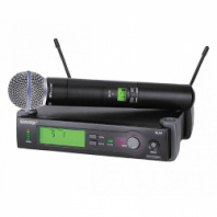 Shure SLX24E/B58 P4 702-726 MHz - профессиональная радиосистема  в магазине для музыкантов Рок-н-Ролл