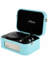 Alive Audio STORIES Turquoise - Виниловый проигрыватель c Bluetooth в магазине для музыкантов Рок-н-Ролл
