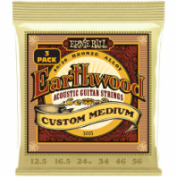 Ernie Ball 3005 - набор из 3х комплектов для акуст.гитары Earthwood Custom Med 80/20 (12.5-56) в магазине для музыкантов Рок-н-Ролл Ernie Ball 3005 - набор из 3х комплектов для акуст.гитары Earthwood Custom Med 80/20 (12.5-56) в магазине для музыкантов Рок-н-Ролл