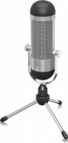 Behringer BVR84 винтажный конденсаторный USB-микрофон из 1940-х, суперкардиоидный, диафрагма 14 мм в магазине для музыкантов Рок-н-Ролл Behringer BVR84 винтажный конденсаторный USB-микрофон из 1940-х, суперкардиоидный, диафрагма 14 мм в магазине для музыкантов Рок-н-Ролл