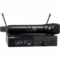 SHURE SLXD24E/K8B H56 - одноканальная цифровая радиосистема с ручным передатчиком KSM8B 518-562MHz в магазине для музыкантов Рок-н-Ролл