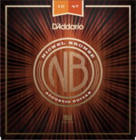 D'Addario NB1047 - Комплект струн для акустической гитары, Extra Light, 10-47 в магазине для музыкантов Рок-н-Ролл