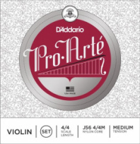 D'Addario J56-4/4M Pro-Arte - Комплект струн для скрипки в магазине для музыкантов Рок-н-Ролл