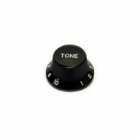 Hosco KB-240TI - Ручка потенциометра Tone, Strat, цвет черный в магазине для музыкантов Рок-н-Ролл