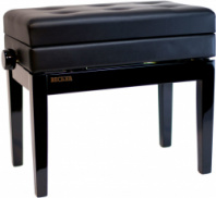 Becker PB-4PB/BL - банкетка черная полированная в магазине для музыкантов Рок-н-Ролл Becker PB-4PB/BL - банкетка черная полированная в магазине для музыкантов Рок-н-Ролл