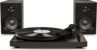 Crosley T100 - Виниловый проигрыватель с двумя колонками в магазине для музыкантов Рок-н-Ролл
