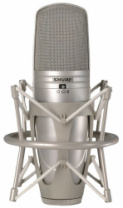 Shure KSM44A/SL - студийный конденсаторный микрофон с алюминиевым кофром и гибким креплением в магазине для музыкантов Рок-н-Ролл Shure KSM44A/SL - студийный конденсаторный микрофон с алюминиевым кофром и гибким креплением в магазине для музыкантов Рок-н-Ролл