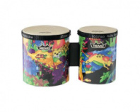 Remo KD-5400-01 - бонго, диаметр 5"/ 6", глубина 6,5", цвет Rain Forest в магазине для музыкантов Рок-н-Ролл Remo KD-5400-01 - бонго, диаметр 5"/ 6", глубина 6,5", цвет Rain Forest в магазине для музыкантов Рок-н-Ролл