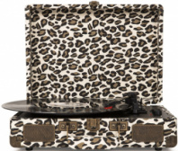 CROSLEY CRUISER DELUXE Leopard - Виниловый проигрыватель c Bluetooth в магазине для музыкантов Рок-н-Ролл