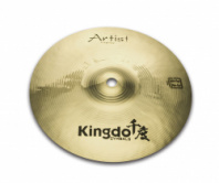 KINGDO 8" ARTIST BRIGHT SPLASH - Тарелка splash 8", B20, средней толщины, полировка в магазине для музыкантов Рок-н-Ролл