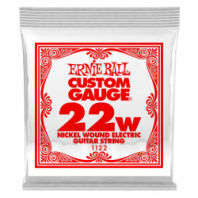 Ernie Ball 1122 - струна для электро и акустических гитар. Никель, в оплётке, калибр .022 в магазине для музыкантов Рок-н-Ролл