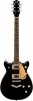 Gretsch G5222 Electromatic Double Jet BT Black - электрогитара, цвет черный в магазине для музыкантов Рок-н-Ролл