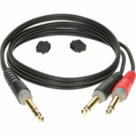 Klotz AY1-0300 - Коммутационный кабель Jack 3p-2хJack, 3м в магазине для музыкантов Рок-н-Ролл Klotz AY1-0300 - Коммутационный кабель Jack 3p-2хJack, 3м в магазине для музыкантов Рок-н-Ролл