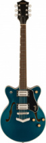 Gretsch G2655 Streamliner CBJR DC MD SPH - полуакустическая электрогитара, цвет темно-сапфировый в магазине для музыкантов Рок-н-Ролл