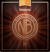 D'Addario NB1256 - Комплект струн для акустической гитары, Light Top/Med Bottom, 12-56 в магазине для музыкантов Рок-н-Ролл