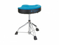 TAMA HT530TQCN 1st Chair Gride Rider Drum Throne w/Turquoise Cloth Top Seat - стул для барабанщика в магазине для музыкантов Рок-н-Ролл