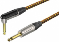 ROXTONE TGJJ310-11/3 - Кабель инструментальный, желто-коричневый, кабель GC050,∮6.5mm, разъемы 2x6 в магазине для музыкантов Рок-н-Ролл ROXTONE TGJJ310-11/3 - Кабель инструментальный, желто-коричневый, кабель GC050,∮6.5mm, разъемы 2x6 в магазине для музыкантов Рок-н-Ролл