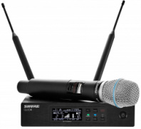 SHURE QLXD24E/B87A G51 - вокальная радиосистема с ручным передатчиком BETA87A,  в магазине для музыкантов Рок-н-Ролл