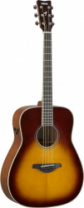 Yamaha FG-TA BS - трансакустическая гитара в магазине для музыкантов Рок-н-Ролл